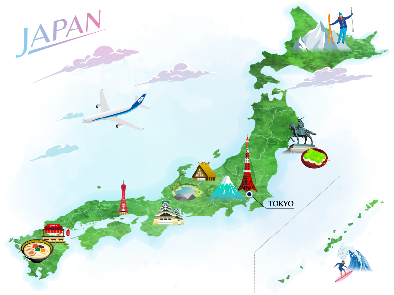 Japan Map